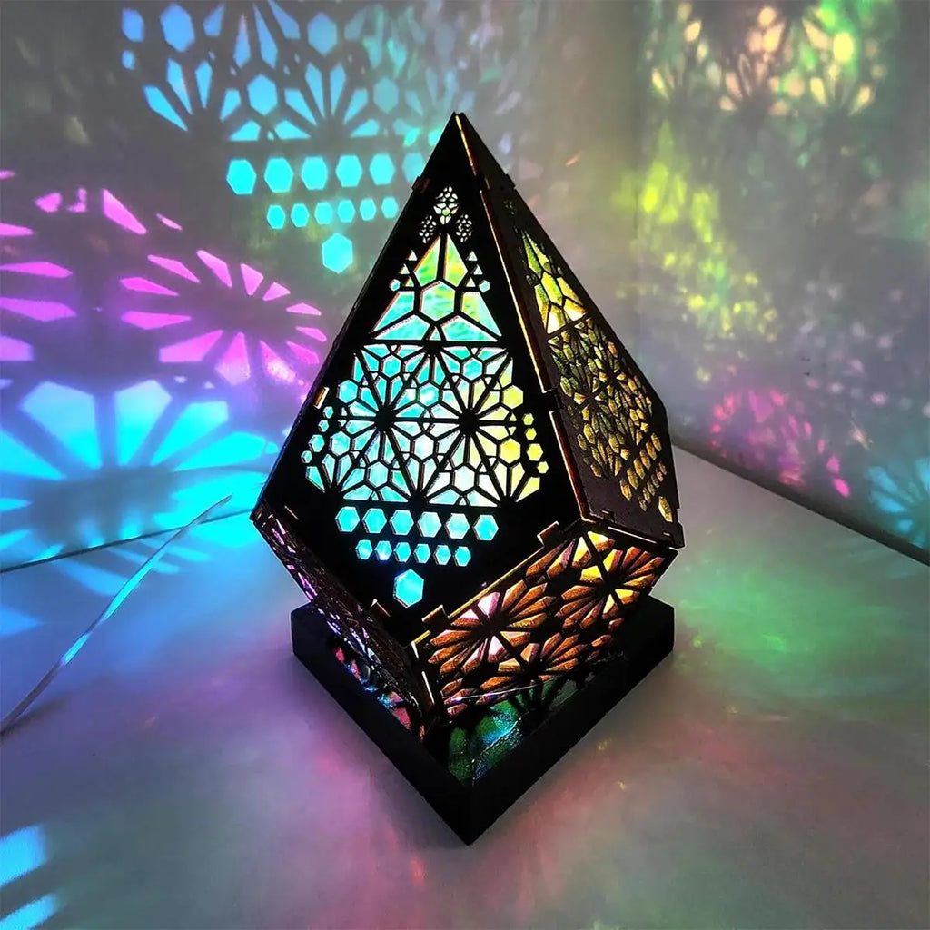 The Prism Mandala Pyramid Light