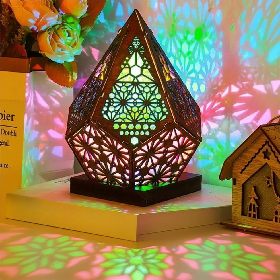 The Prism Mandala Pyramid Light