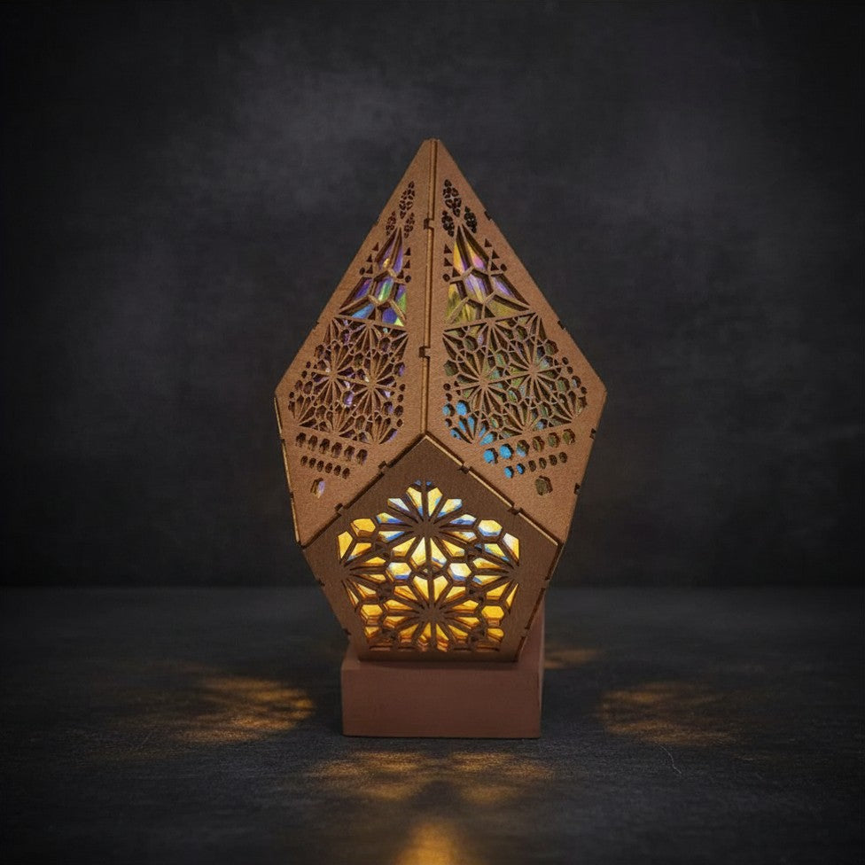 The Prism Mandala Pyramid Light