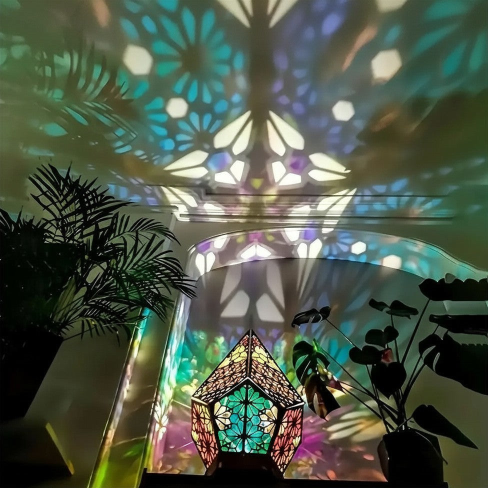 The Prism Mandala Pyramid Light