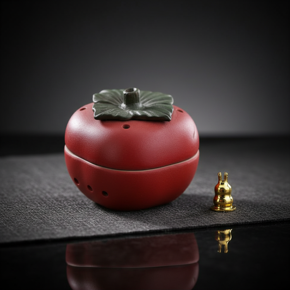 The Harvest Ceramic Fruit Incense Vessel