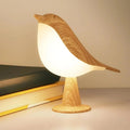 Modern Aviary Touch Lamp | 3 - Color Cordless Bird Night Light - Glow & Drift