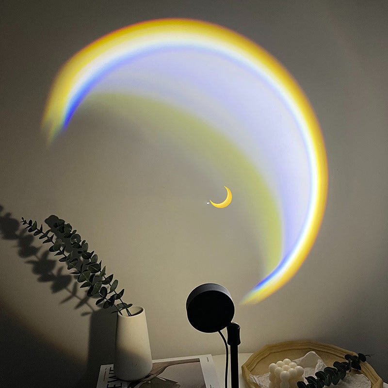 Moonlight Projection Lamp | Ambient LED Wall Decor & Mood Light - Glow & Drift
