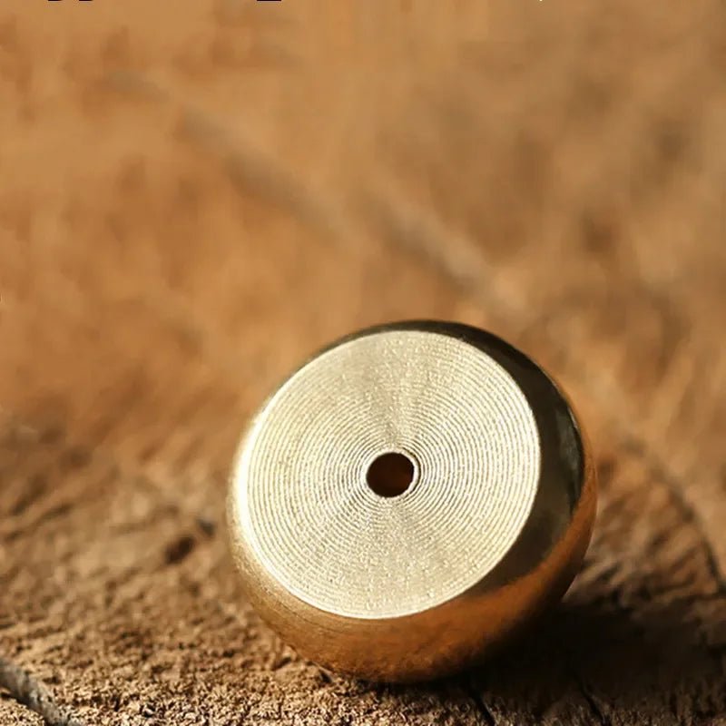 Pure Copper Gourd Incense Holder | Minimalist Aromatherapy Base - Glow & Drift