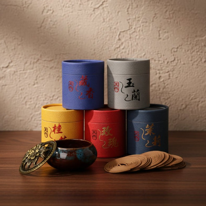 The Drift Natural Incense Coils - Glow & Drift