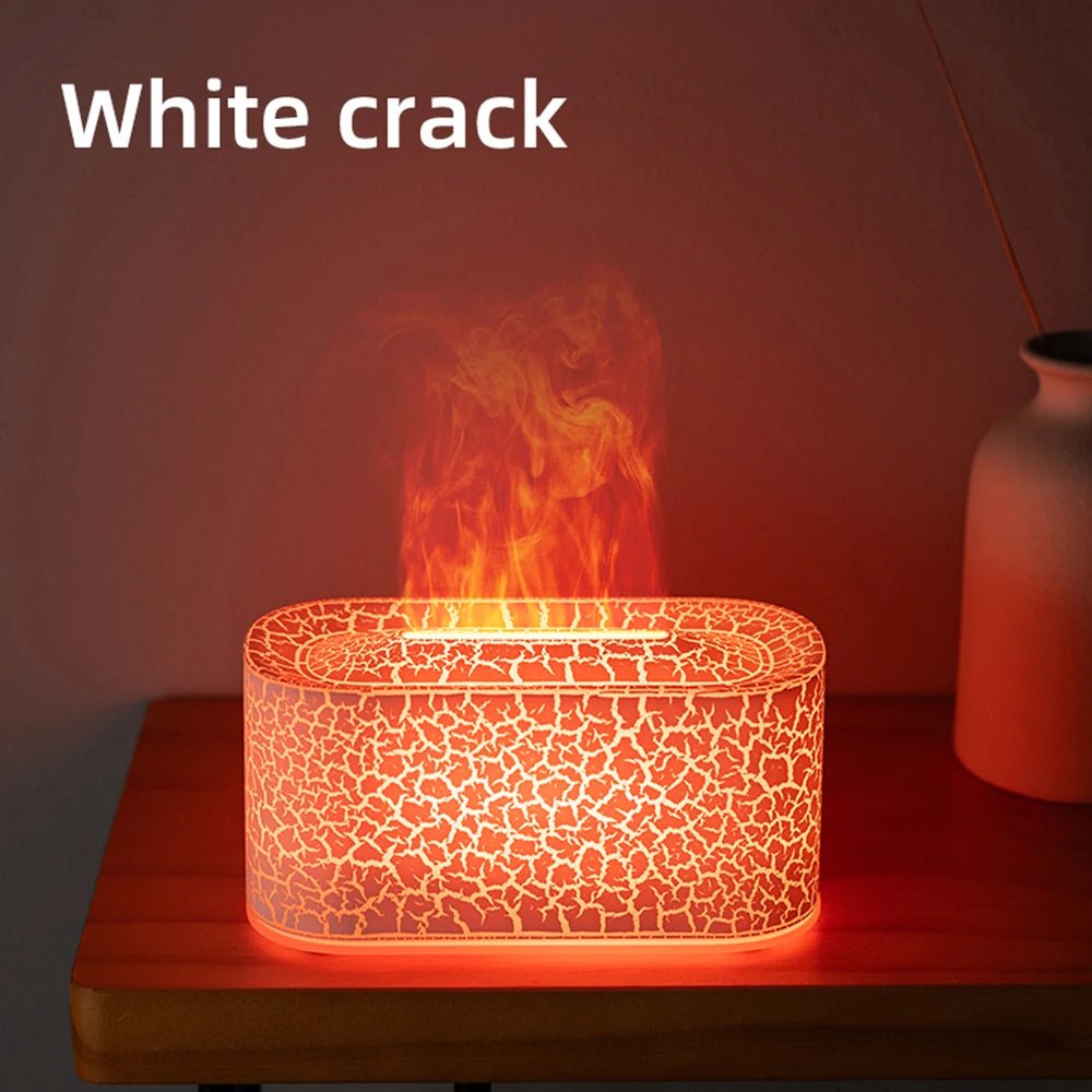 The Ember Flame Essential Oil Diffuser | Colorful Mist Humidifier - Glow & Drift