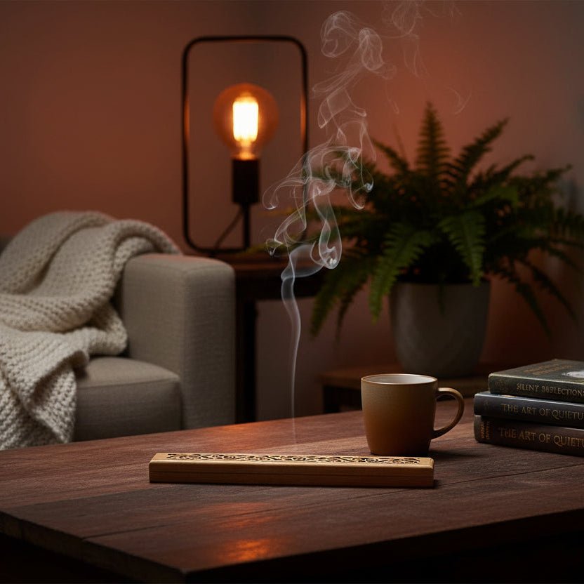 The Minimalist Bamboo Incense Box - Glow & Drift