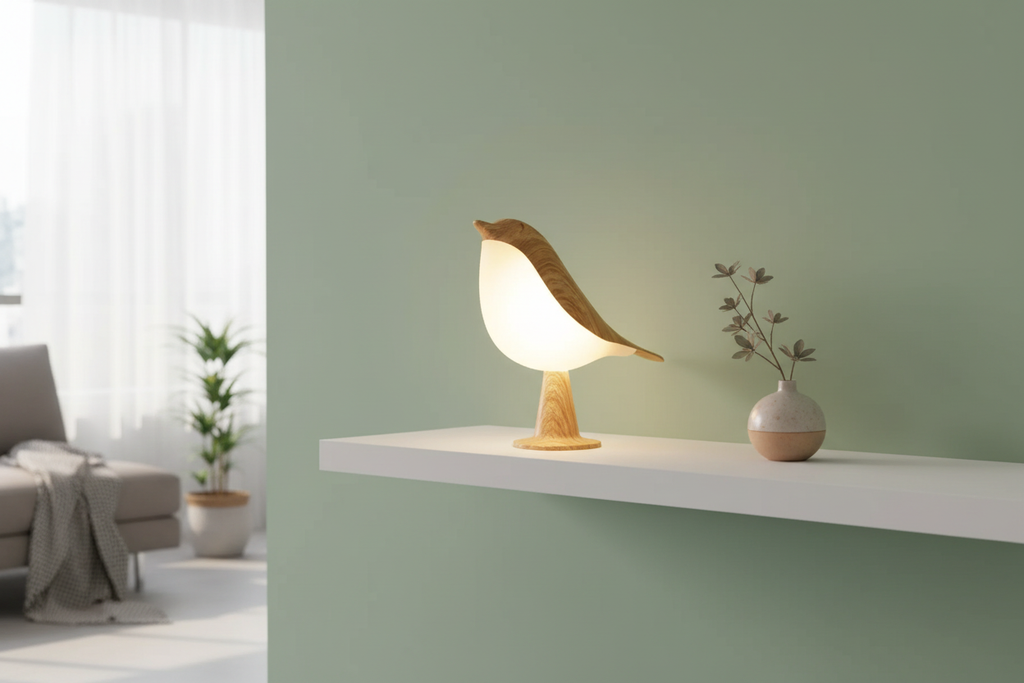 The Modern Aviary Bird Lamp