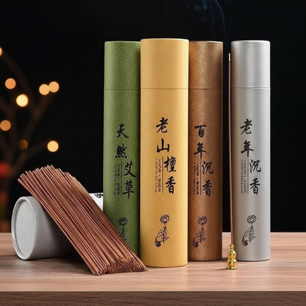 The Natural Sandalwood & Agarwood Incense Sticks - Glow & Drift