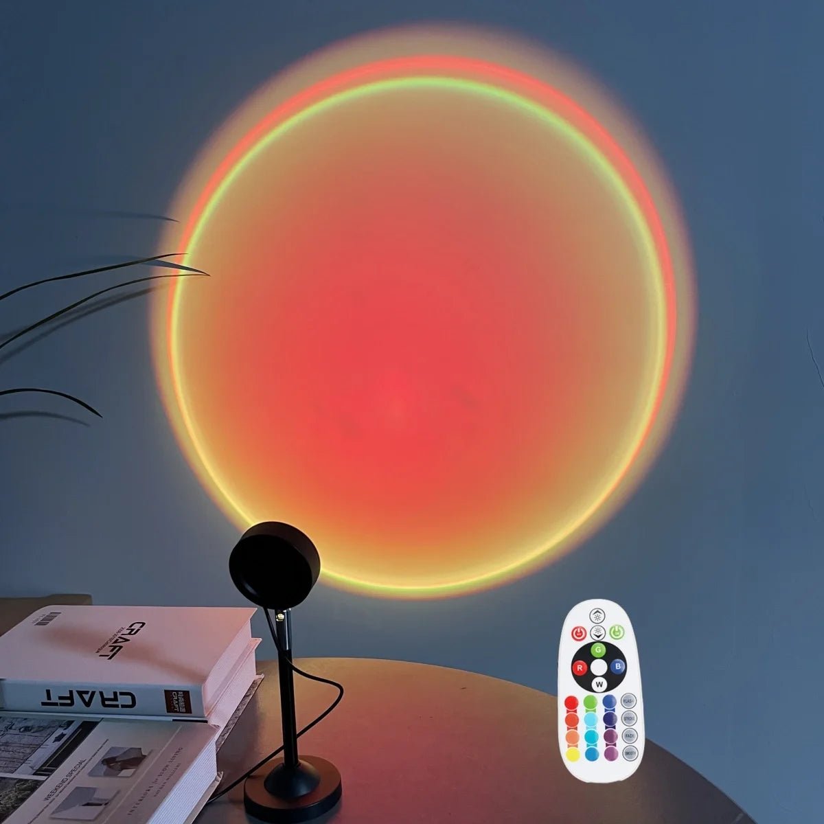 The Prism 16 - Color Sunset Projector | Rotatable Ambient Light - Glow & Drift