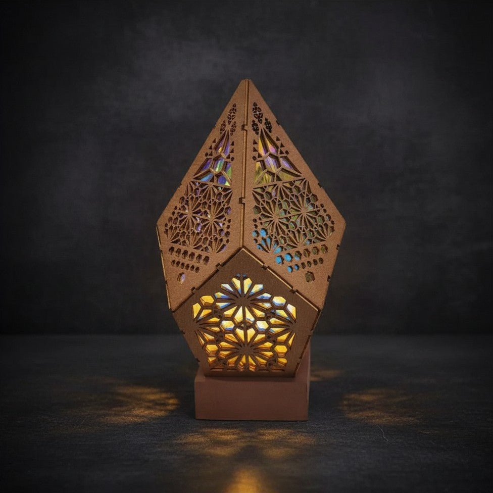 The Prism Mandala Pyramid Light - Glow & Drift