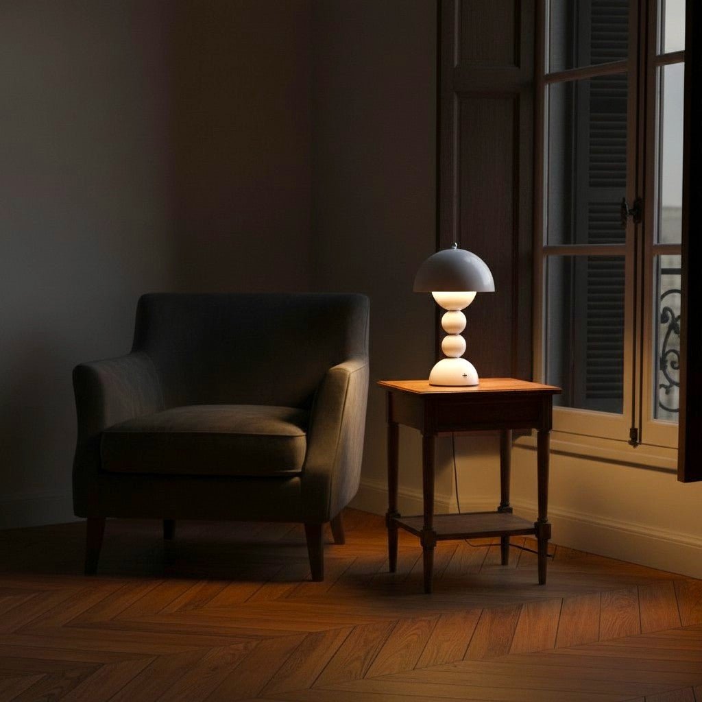 The Totem Sculptural LED Table Lamp - Glow & Drift